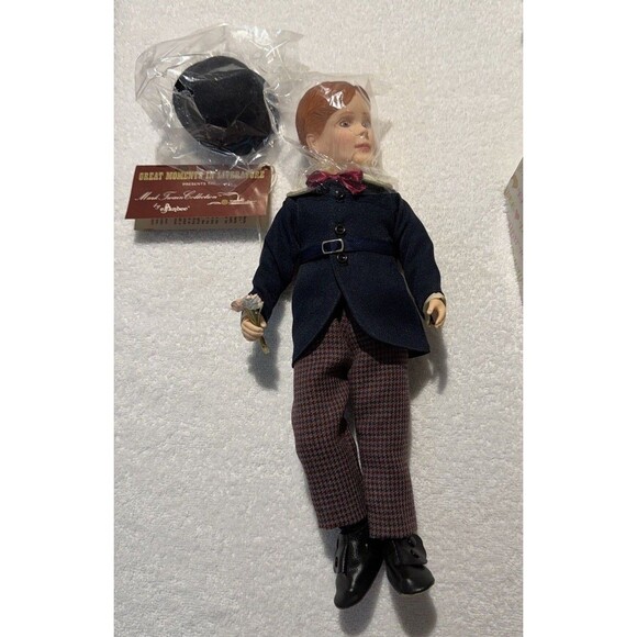 Effanbee Other - 1985 Effanbee Tom Sawyer 12” Boy Doll w/Hat & Box Mark Twain Collection 7634